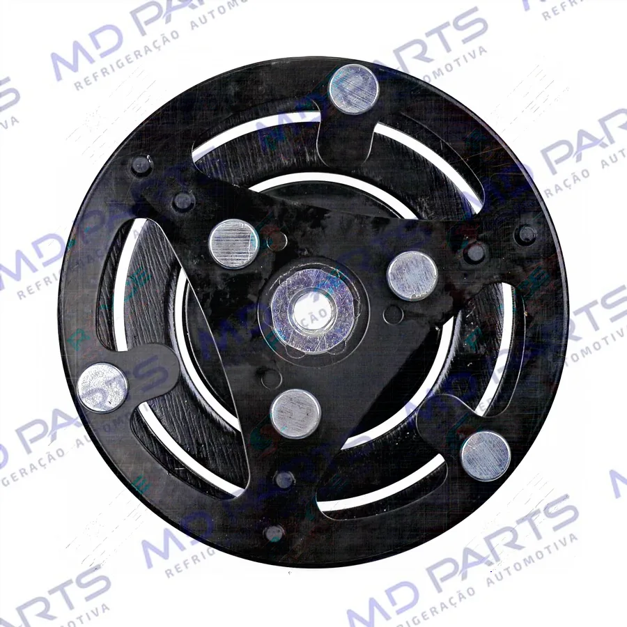 Embreagem do Compressor Denso RC.600.370 10SR13C Toyota Etios / Hilux 2016> Eixo Estriado