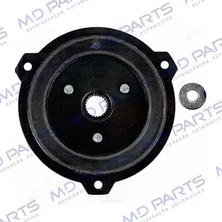Embreagem do Compressor Volkswagen Amarok Diesel RC.600.278 Eixo Estriado