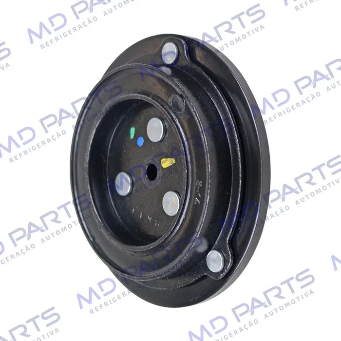Embreagem do Compressor Original Chevrolet Trailblazer 2013 Até 2020 Eixo Estriado — foto 4