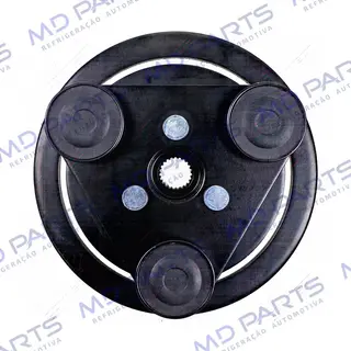 Embreagem do Compressor Calsonic Mitsubishi L200 Triton Motor 2.4 2017> Eixo Estriado