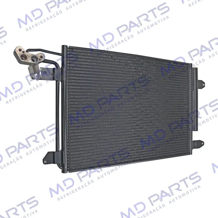 Condensador Volkswagen Jetta 2007 Até 2009 / Golf 2012> Fluxo Paralelo OEM: 1K0820411Q — foto 3