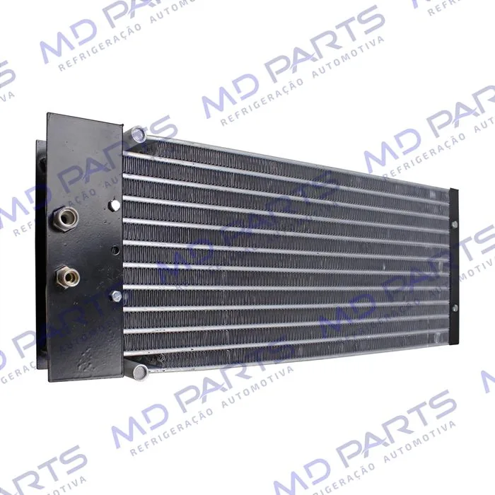 Condensador Máquina Pá Carregadeira Case 721E/ 621C/ 821C/ 721D/ 621E/ New Holland W130B/ W130C/ W190BLR A/A OEM: 8500878 — foto 2