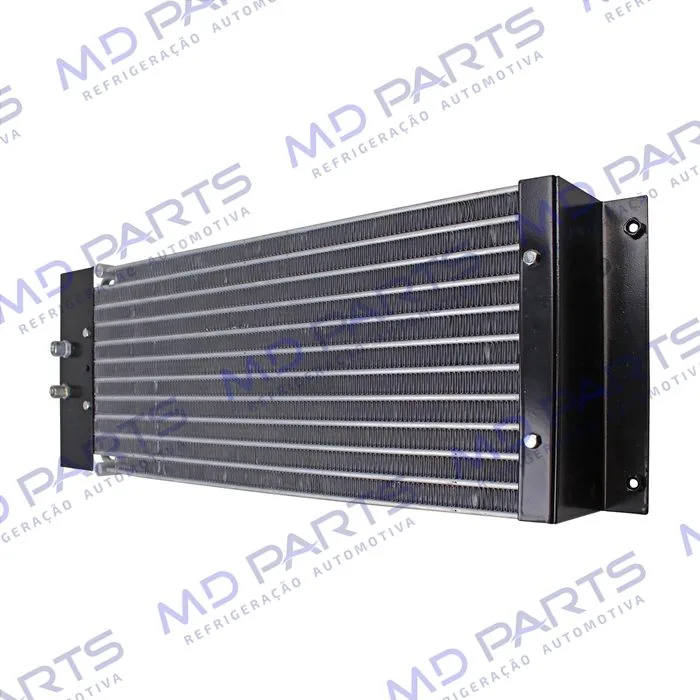 Condensador Máquina Pá Carregadeira Case 721E/ 621C/ 821C/ 721D/ 621E/ New Holland W130B/ W130C/ W190BLR A/A OEM: 8500878 — foto 6