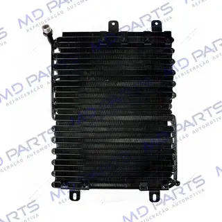 Condensador Volkswagen Gol/ Parati/ Saveiro 1996 Até 2007 Todos G2/G3/G4 Serpentina OEM: 377820403