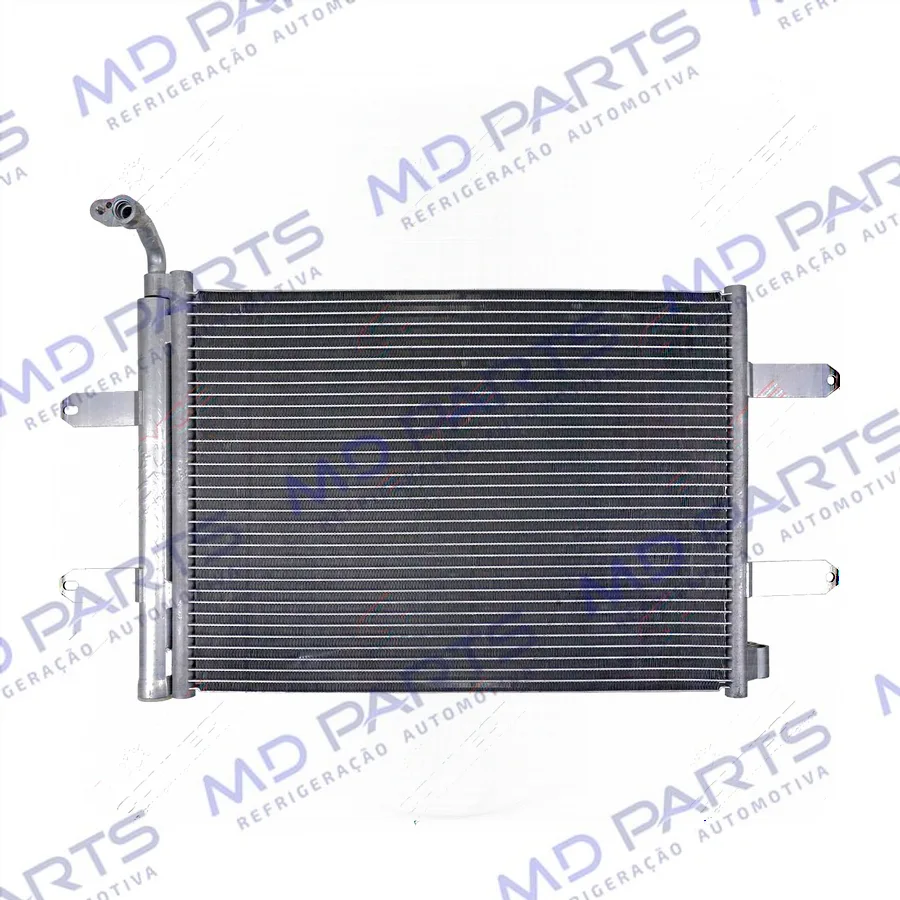 Condensador Volkswagen Polo/ Fox 2003>/ Gol/ Voyage/ Saveiro Fluxo Paralelo Original - Sistema DELPHI OEM: 5Z0820411C