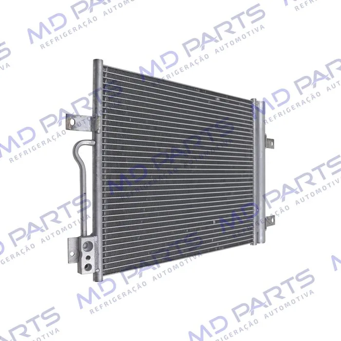 Condensador Fiat Palio/Siena/Strada Motor Fire 1.0 e 1.4 2008>/ Palio/Siena Motor E-Torq Modelo Denso Sistema Behr Fluxo Paralelo OEM: 51834975 — foto 2