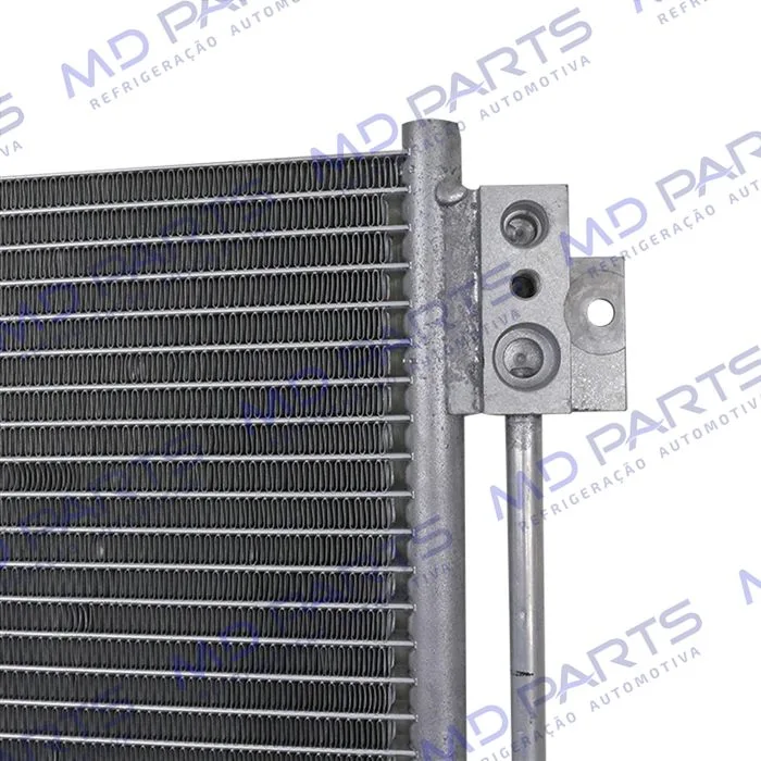 Condensador Fiat Palio/Siena/Strada Motor Fire 1.0 e 1.4 2008>/ Palio/Siena Motor E-Torq Modelo Denso Sistema Behr Fluxo Paralelo OEM: 51834975 — foto 8