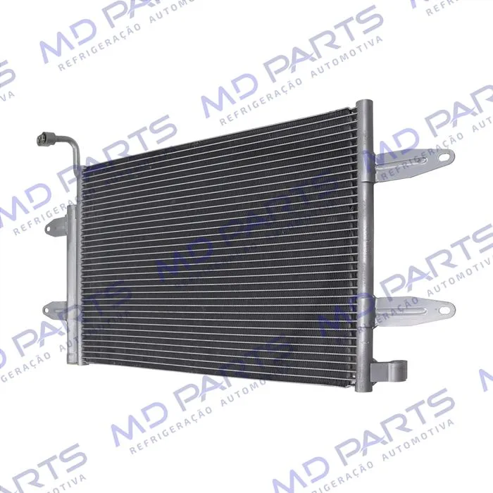 Condensador Volkswagen Polo/ Fox 2003> / Gol/ Voyage/ Saveiro Fluxo Paralelo Original - Sistema Denso OEM: 5Z0820411E — foto 2