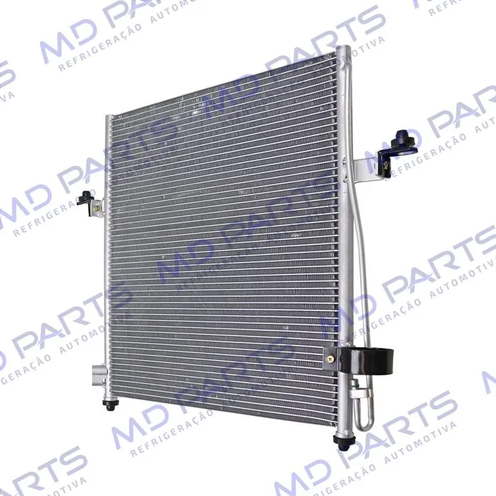 Condensador Mitsubishi L200 Triton HPE Gasolina V6 / Diesel 2007 Até 2011 / Pajero Dakar Fluxo Paralelo OEM: MN123642 — foto 2