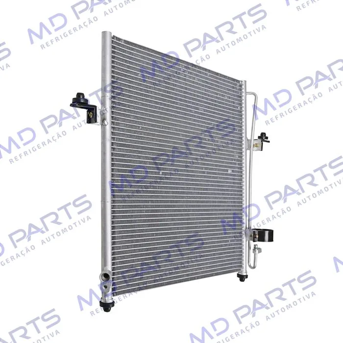 Condensador Mitsubishi L200 Triton HPE Gasolina V6 / Diesel 2007 Até 2011 / Pajero Dakar Fluxo Paralelo OEM: MN123642 — foto 3