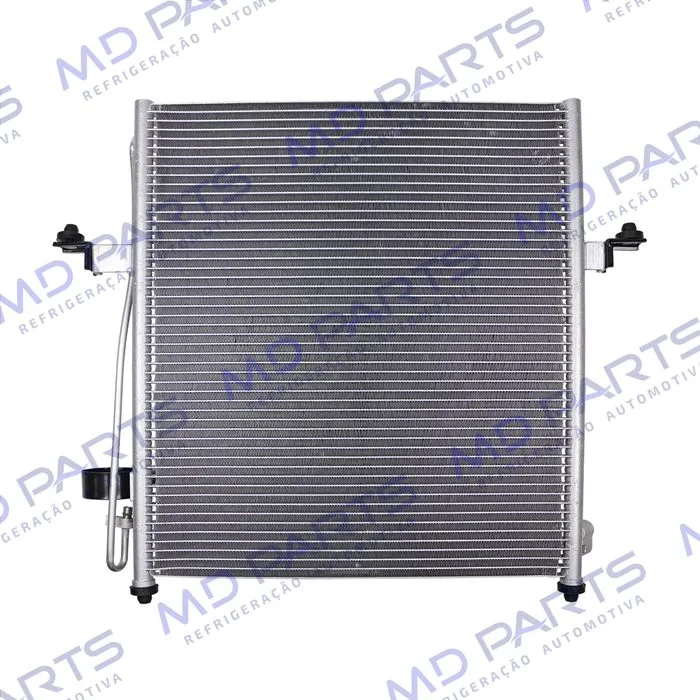 Condensador Mitsubishi L200 Triton HPE Gasolina V6 / Diesel 2007 Até 2011 / Pajero Dakar Fluxo Paralelo OEM: MN123642 — foto 4