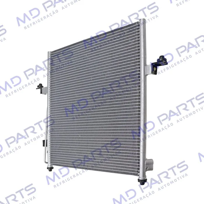 Condensador Mitsubishi L200 Triton HPE Gasolina V6 / Diesel 2007 Até 2011 / Pajero Dakar Fluxo Paralelo OEM: MN123642 — foto 5