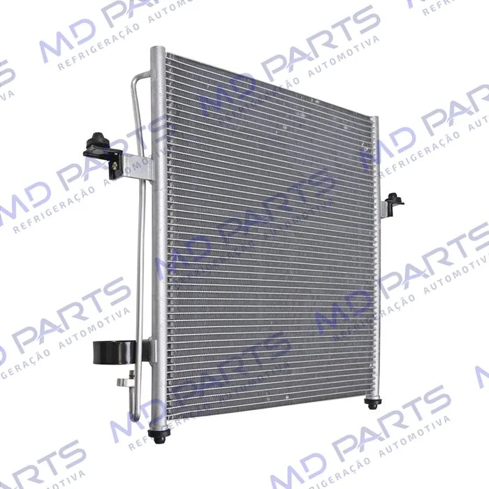 Condensador Mitsubishi L200 Triton HPE Gasolina V6 / Diesel 2007 Até 2011 / Pajero Dakar Fluxo Paralelo OEM: MN123642 — foto 6