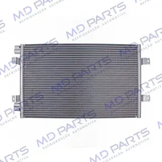 Condensador Ford Fiesta Street 2001 Até 2007/ Ka 2008 Até 05/2012 / Jeep Troller Fluxo Paralelo
