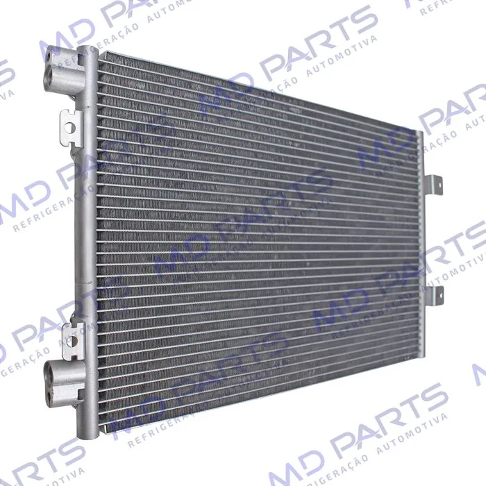 Condensador Ford Fiesta Street 2001 Até 2007/ Ka 2008 Até 05/2012 / Jeep Troller Fluxo Paralelo — foto 2