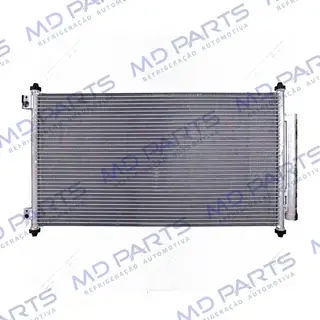 Condensador Honda Civic 2012 Até 2016 Fluxo Paralelo OEM: 80102TR8M01