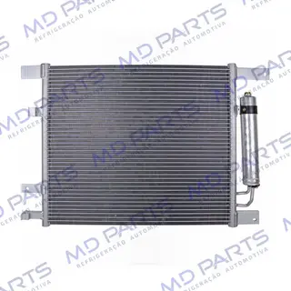 Condensador Nissan March / Versa <2015 Fluxo Paralelo OEM: 921001HA3A