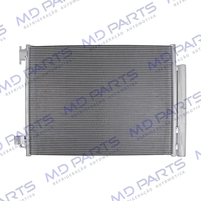 Condensador Renault Logan / Sandero 1.0 e 1.6 2014> / Sandero 2018> 3 Cilindros / Duster 2014> / Oroch 2016> / Captur 2018> Fluxo Paralelo OEM: 921001908R