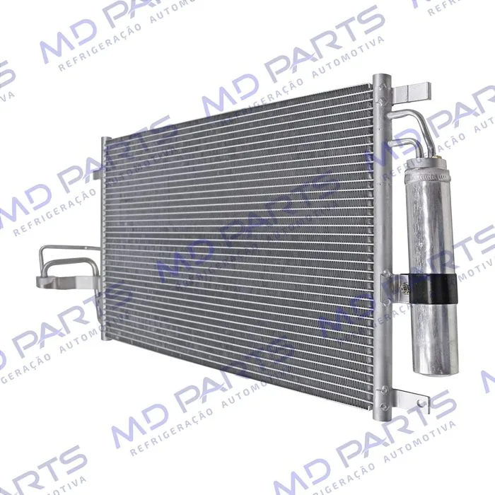 Condensador Hyundai Tucson 2005 Até 2010 / Kia Sportage 2005 Até 2010 2.0 / 2.7 Fluxo Paralelo OEM: 976062E000 — foto 3