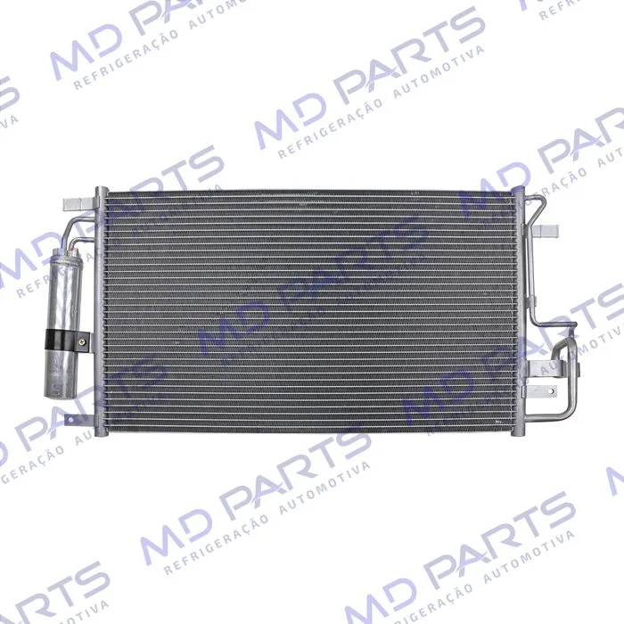 Condensador Hyundai Tucson 2005 Até 2010 / Kia Sportage 2005 Até 2010 2.0 / 2.7 Fluxo Paralelo OEM: 976062E000 — foto 4