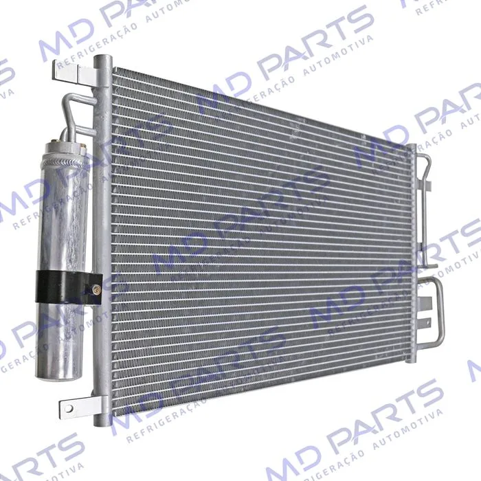 Condensador Hyundai Tucson 2005 Até 2010 / Kia Sportage 2005 Até 2010 2.0 / 2.7 Fluxo Paralelo OEM: 976062E000 — foto 6