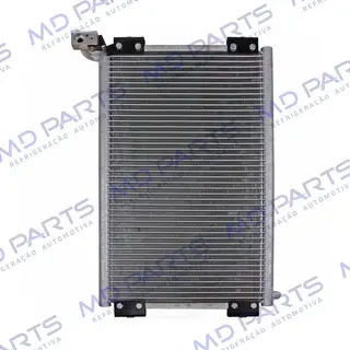 Condensador Caminhão Volkswagen Tractor 18-310/ Delivery 10-160 até 2017 Fluxo Paralelo OEM: 2T0820413A