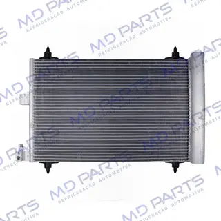 Condensador Citroën Xsara Picasso 2001>/ Peugeot Partner 2019 Com Filtro Secador Todos Fluxo Paralelo OEM: 817744R/ 9677258880- B