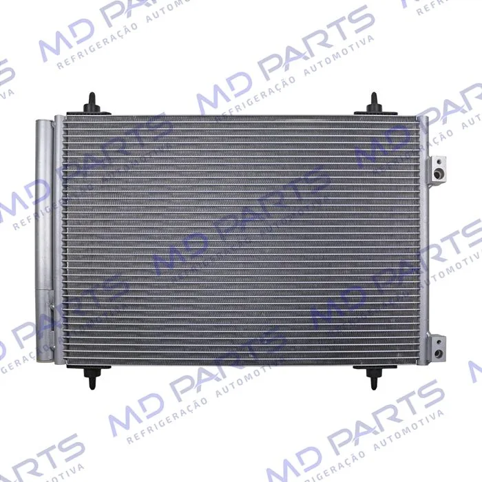 Condensador Citroën C4 Picasso 2.0 16 Válvulas Gasolina/ C4 2.0 16 Válvulas Flex 2009>/ C4 Lounge THP/ Peugeot 307/ 308/ 3008/ 408/ RCZ Fluxo Paralelo OEM: 6455GH