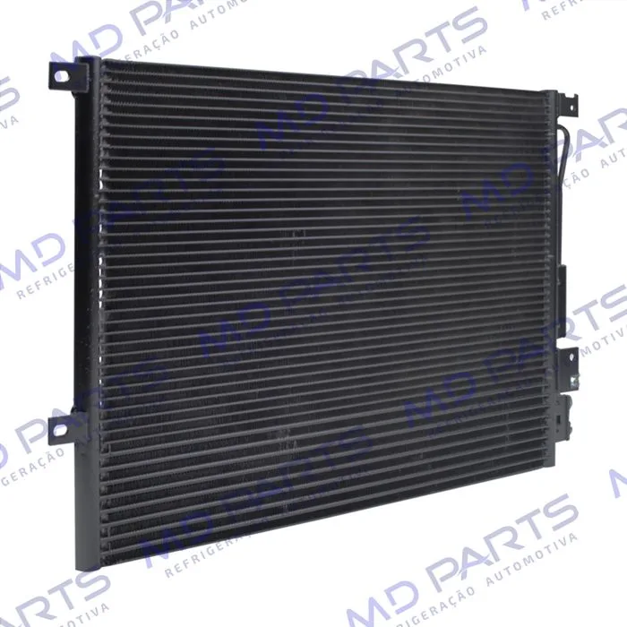 Condensador Jeep Cherokee 2005> c/ Resfriador de Óleo Fluxo Paralelo OEM: 55116928AA — foto 3