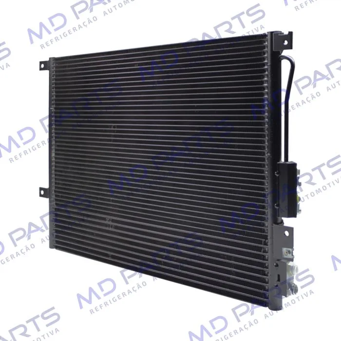 Condensador Jeep Cherokee 2005> c/ Resfriador de Óleo Fluxo Paralelo OEM: 55116928AA — foto 6
