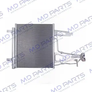 Condensador Volkswagen UP TSI Motor Turbo Fluxo Paralelo 5mm OEM: 1S0816411A