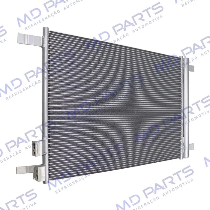 Condensador Volkswagen Polo/ T-Cross/ Nivus/ Virtus 1.0 TSI/ 1.6 2017> Fluxo Paralelo OEM: 2QB520411 — foto 3