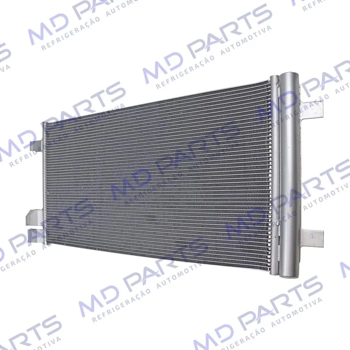 Condensador Volkswagen Polo 1.0/1.6 Aspirado 2017 Até 2025 Fluxo Paralelo OEM: 2QB520411A — foto 3