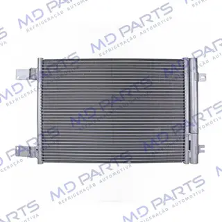 Condensador Caminhão Volkswagen 9160 / 9170 / 11180 2017> / Delivery Express 2017> Axor 2538S / 2545S 2025> OEM: A9585000354/ 23B820423 Fluxo Paralelo