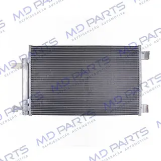 Condensador Chevrolet Onix 2020> Motor Aspirado Câmbio Mecânico Fluxo Paralelo OEM: 26332158
