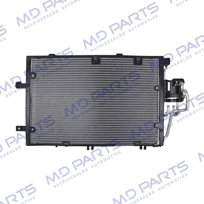 Condensador Chevrolet Corsa 1.4 / 1.8 / Montana 2003 Até 2010 Fluxo Paralelo OEM: 93305890 — foto 4