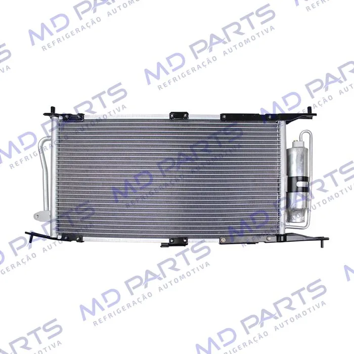 Condensador Chevrolet Corsa Sedan 1.0 2003 Até 2010 Fluxo Paralelo OEM: 93370780/ 93378126 — foto 4