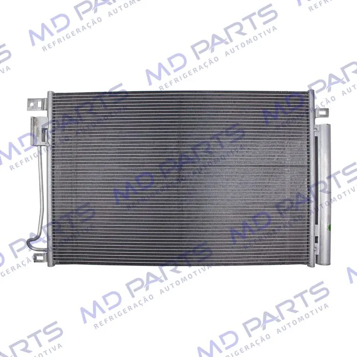 Condensador Chevrolet Cobalt/ Onix/ Prisma/ Spin 2013 Até Mês 06/2016 / Tracker 2013 Até 2019 Fluxo Paralelo OEM: 96945773 / 95286873
