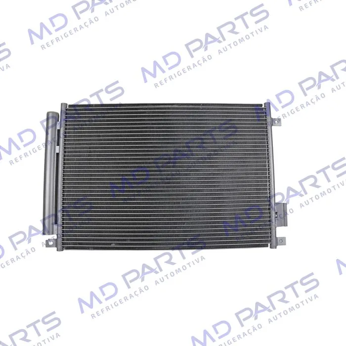 Condensador Fiat Novo Uno 2010>/ Palio 2012>/ Mobi 2017> Sistema Denso Fluxo Paralelo OEM: 51835575/ 52029111 — foto 4