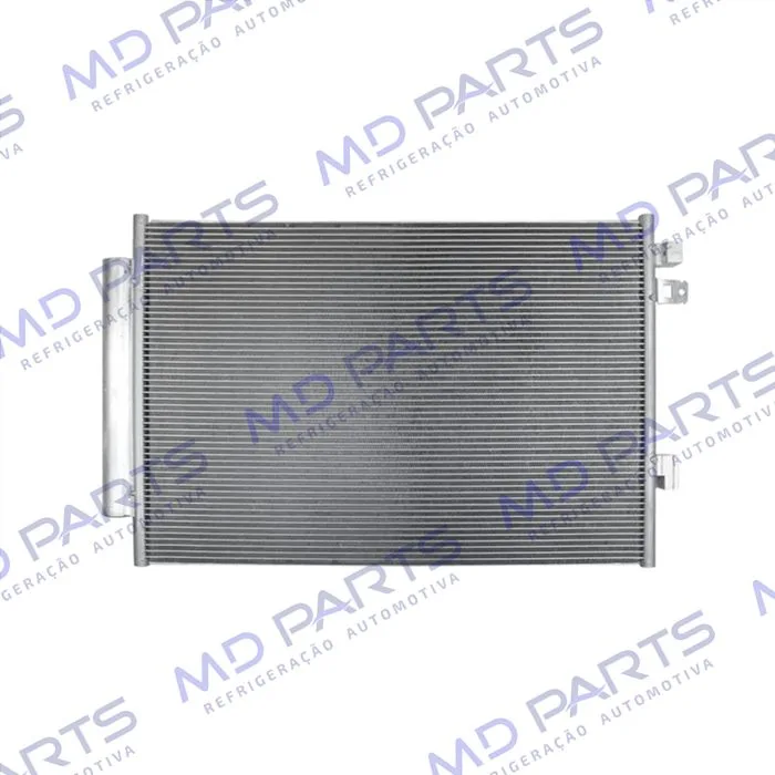 Condensador Fiat Novo Uno 2017> / Mobi 2017>/ Strada 2019> Sistema Denso Fluxo Paralelo OEM: 52033773 — foto 4