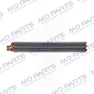 Evaporador Máquina New Holland 7010/7020 TL-70/80/100/75/80/95 TM-135/150/180 Case MXM-Magnum C/A Tubo Aletas OEM: 5194744 e 47137731