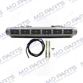 Caixa Evaporadora Universal 2 Motores 6 Difusores - 12 Volts Com Painel 32000 BTUs