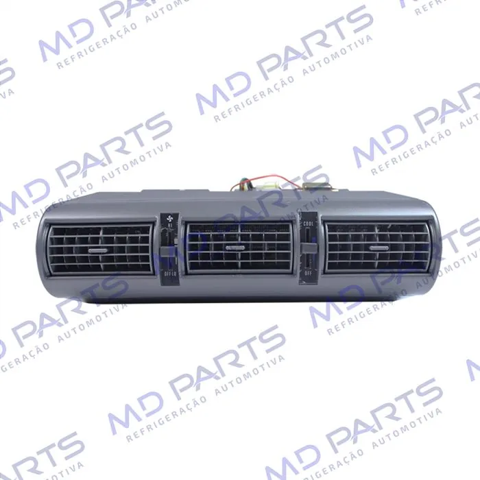 Caixa Evaporadora Universal com Válvula de Expansão Capilar 3 Difusores - 24 Volts Cor Cinza