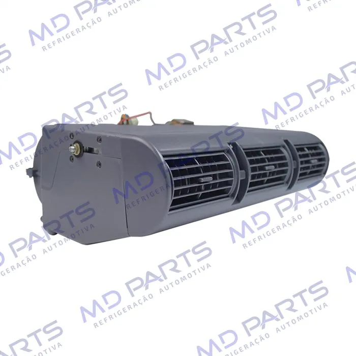 Caixa Evaporadora Universal com Válvula de Expansão Capilar 3 Difusores - 24 Volts Cor Cinza — foto 2