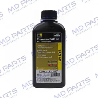 Óleo para Compressor ERRECOM R134a PAG 46 com Contraste Ultravioleta 237ml