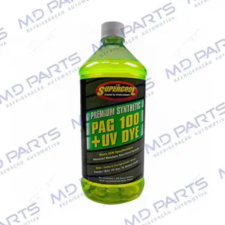 Óleo para Compressor R134a PAG 100 com Contraste Supercool 946 ml