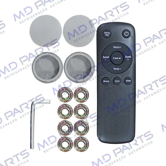 Kit Elétrico Universal de Ar Condicionado Para Caminhões/ Tratores / Máquinas Agricolas - 12 Volts — foto 13