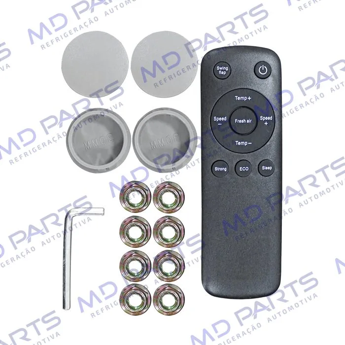 Kit Elétrico Universal de Ar Condicionado Para Caminhões/ Tratores / Máquinas Agricolas - 24 Volts — foto 13